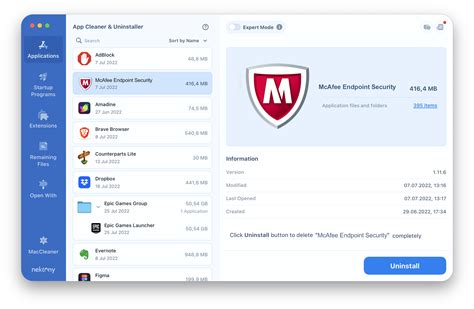 remove mcafee from mac|remove all mcafee components.